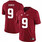Alabama Crimson Tide 9 Amari Cooper Red Nike College Football Jersey Dzhi,baseball caps,new era cap wholesale,wholesale hats